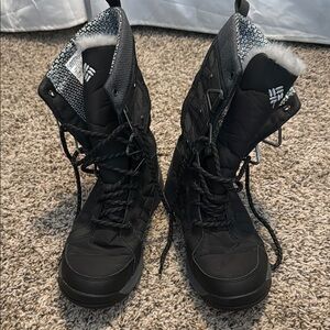 Columbia Meadows Omni Heat 3D Insulated Winter Snow Boots Black